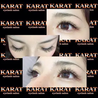 マツエク・マツパ ★KAEDE★伊勢崎 【KARAT】のマツエク・マツパデザイン