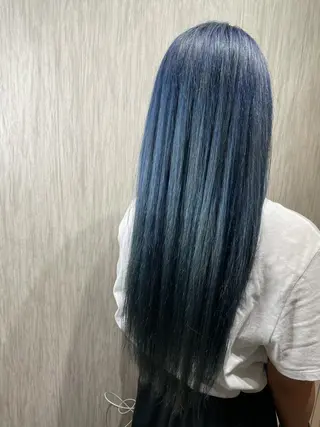 ロング カラー newiGRANDE 🌈萩原聖也のヘアスタイル