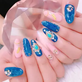 ネイル 🩵池袋heart nail🩵のネイルデザイン