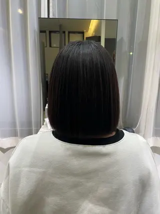 ミディアム 横田 愛梨のヘアスタイル