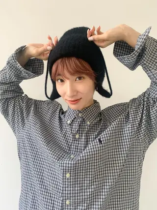 ショート カラー ボブ/顔まわりカット 💫大澤奈緒美のヘアスタイル