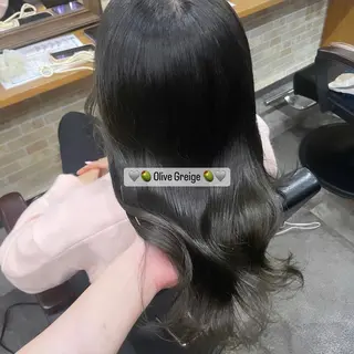 セミロング カラー 𝐑𝐢𝐤𝐚 ໒꒱♡のヘアスタイル