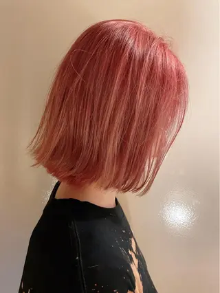 ミディアム カラー 王子田 隼のヘアスタイル