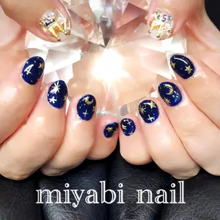 ネイル miyabi nail 桂川駅近くのネイルデザイン