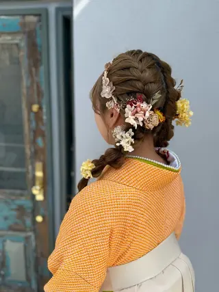 セミロング ヘアアレンジ Orla 🌿chiekoの眉毛・アイブロウイメージ