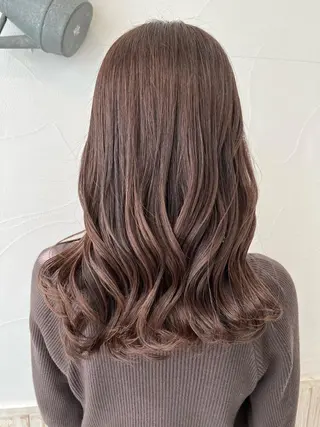 ロング カラー 下池 紗加のヘアスタイル