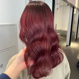 ロング カラー パーマ ヘアアレンジ 暖色💖ツヤ髪💖 masae🌼のヘアスタイル