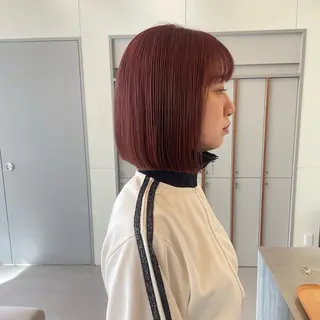 ショート カラー 髪質改善カラー/ボブ 🌻Mutsumiのヘアスタイル