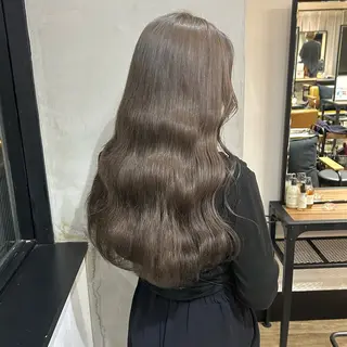 ロング カラー otoha✳︎ くすみ艶カラーのヘアスタイル