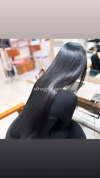 ロング パーマ 艶カラー🫧 猿渡 響のヘアスタイル