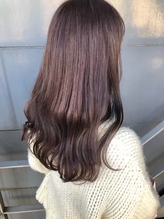 ロング カラー 女性リピ90%🍨 🩷佐藤みずきのヘアスタイル