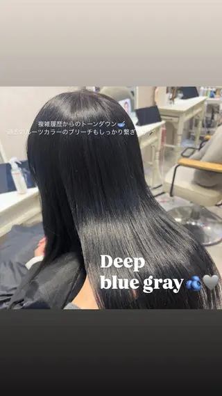 ロング カラー ブリーチなしカラー 🥣髪質改善/はなえのヘアスタイル