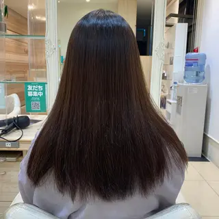 カラー パーマ 韓国風🌷✨ 守屋紗希のヘアスタイル