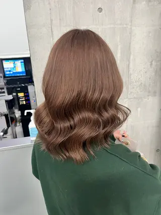 ショート カラー 【毎朝セット3分】 メンズパーマ　真人のヘアスタイル