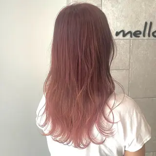 ロング カラー 🌈コテ巻き風パーマ LOHASせいな🌈のヘアスタイル