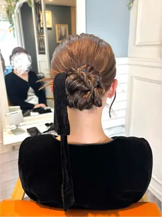 ヘアアレンジ 🎼レイヤー/透明感 カラー/nene♬のヘアスタイル