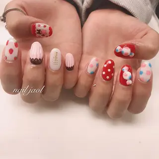 ミディアム ネイルJaol 池袋のネイルデザイン