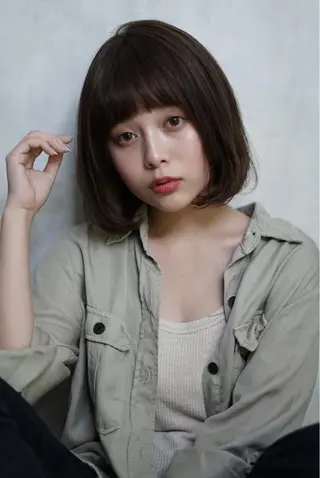 ショート カラー 🟦髪質改善6年 💊YAMAMOTOのヘアスタイル