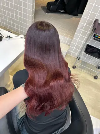 カラー 透明感ベージュ🤎 ナチュラルレイヤーのヘアスタイル