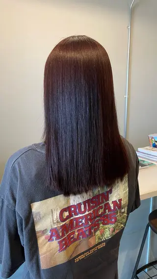 セミロング Heath 姪浜 ⌇フタバのヘアスタイル