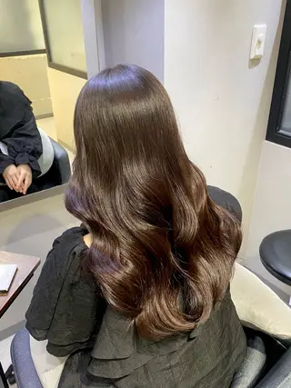 ロング カラー ヘアアレンジ 🫧髪質改善 🌼きさき🌼のヘアスタイル