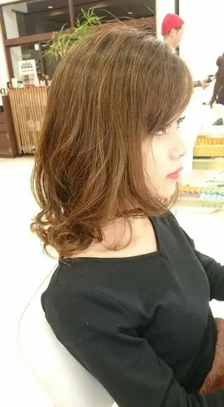 ミディアム Hair VERDEのヘアスタイル