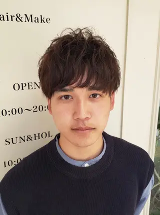 メンズ Babylone hair&makeのヘアスタイル