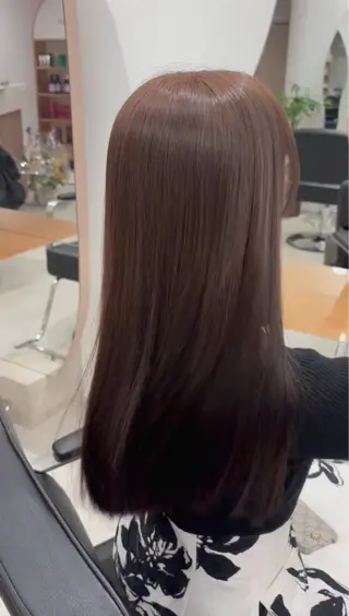 ロング カラー ボブ 西宮北口/みなみのヘアスタイル