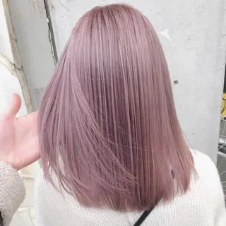 セミロング カラー ヘアアレンジ メンズ キッズ お悩み解決美容師 💐AMIのヘアスタイル