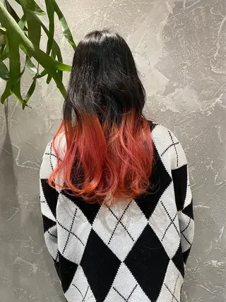 ロング カラー 石井 大空のヘアスタイル