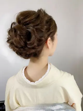 ヘアアレンジ make room Blissのヘアスタイル