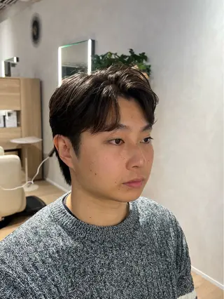 ショート メンズ 梅田茶屋町メンズ 専門美容師 山元一平のヘアスタイル
