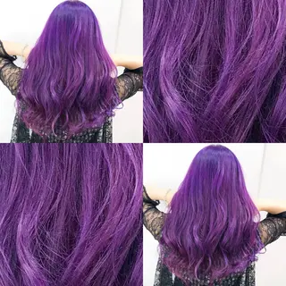 ロング カラー 🌙HIZUKI🌙 ハイトーン 艶髪のヘアスタイル