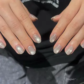 ネイル ‎🤍透け艶𐙚 ICHIKAのネイルデザイン