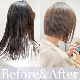 ショート TLUUS所属・髪質改善:クロスパー マ特化型⭐中西雄大✂のヘアスタイル