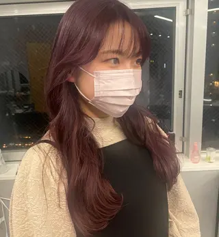 セミロング yui/ layer cutのヘアスタイル