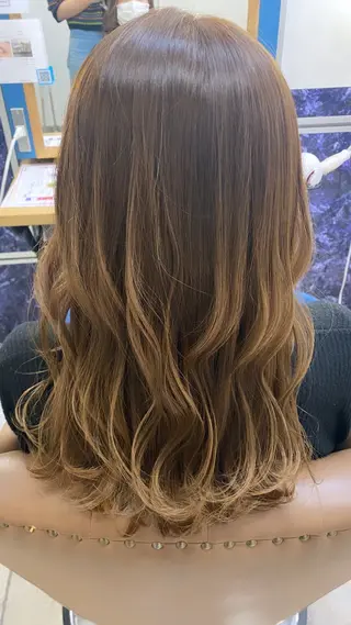 ミディアム カラー 💎長谷川 優羽💎のヘアスタイル