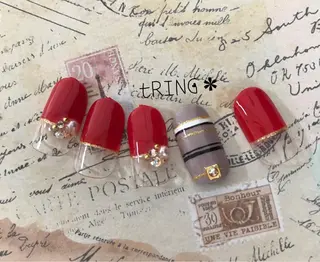 ネイル tRING＊ しいの木台のネイルデザイン