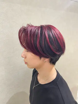 ショート カラー メンズ 匠 hairのヘアスタイル