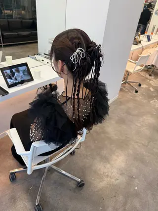 ロング ayumi ／透明感カラーのヘアスタイル