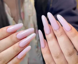 ネイル By moonネイル 🌷ワンホン/韓国風のネイルデザイン