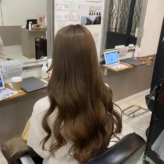 カラー 暖色🍎透明感カラー 🩵小林かりんのヘアスタイル