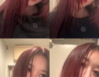 ロング kana shimizuのヘアスタイル