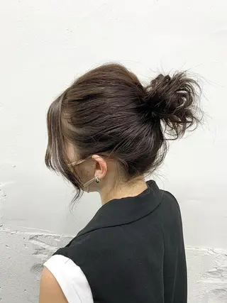 ミディアム カラー ヘアアレンジ 🎨カラー満足度 500%💫ヅル💫のヘアスタイル