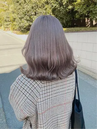 セミロング ブリーチ/艶🌟 /カット/misaのヘアスタイル