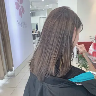 カラー なかの たくみのヘアスタイル