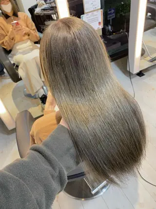 ロング カラー 鈴木/ニュアンス パーマ/メンズのヘアスタイル