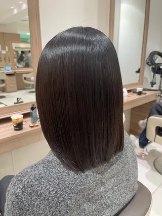 ミディアム パーマ ash 十日市場 yuzuki 🎀のヘアスタイル