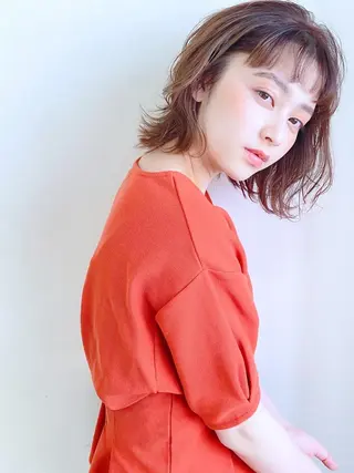 ミディアム AIRI /レイヤースタイル✨のヘアスタイル