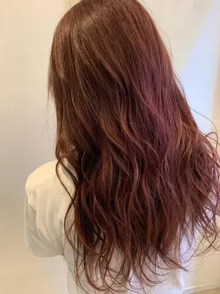 セミロング カラー 美髪形成！色素改善！ 秋田　和輝のヘアスタイル